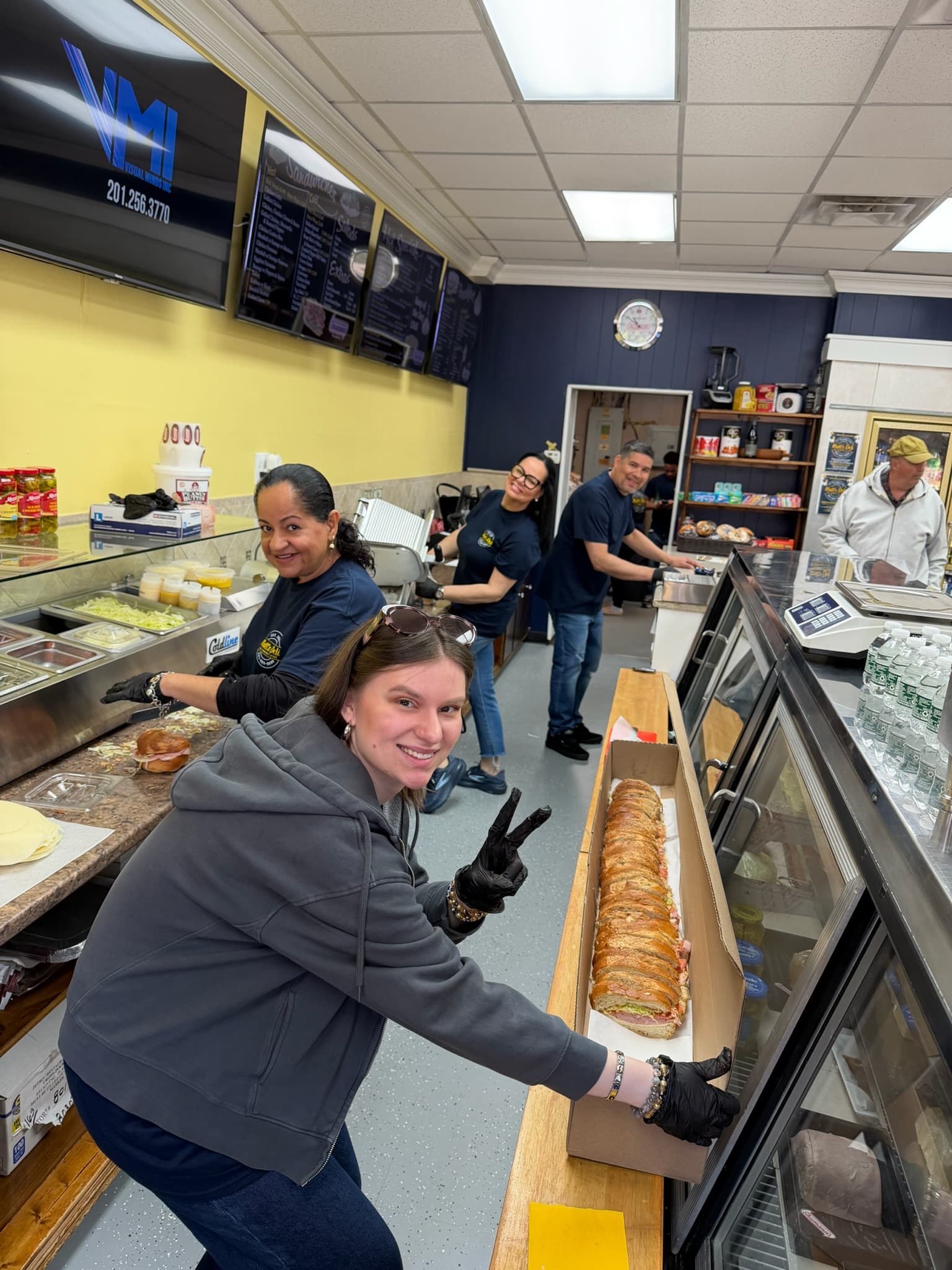 Preparing fresh food daily