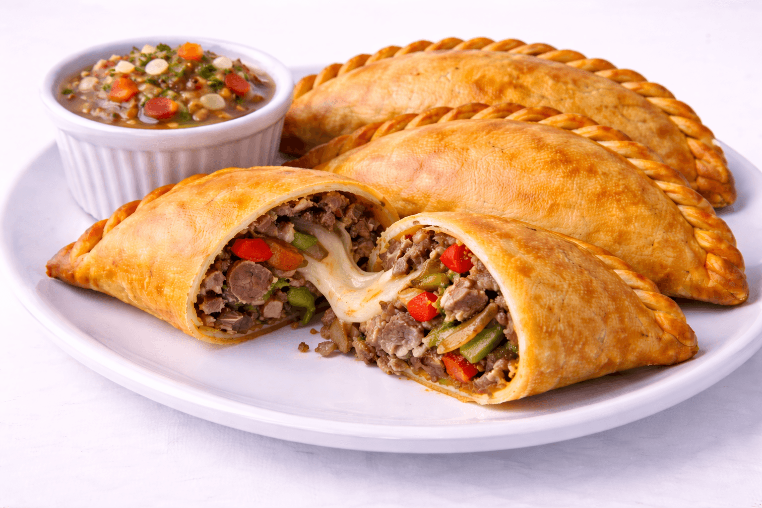 Chicken and Cheese Empanada