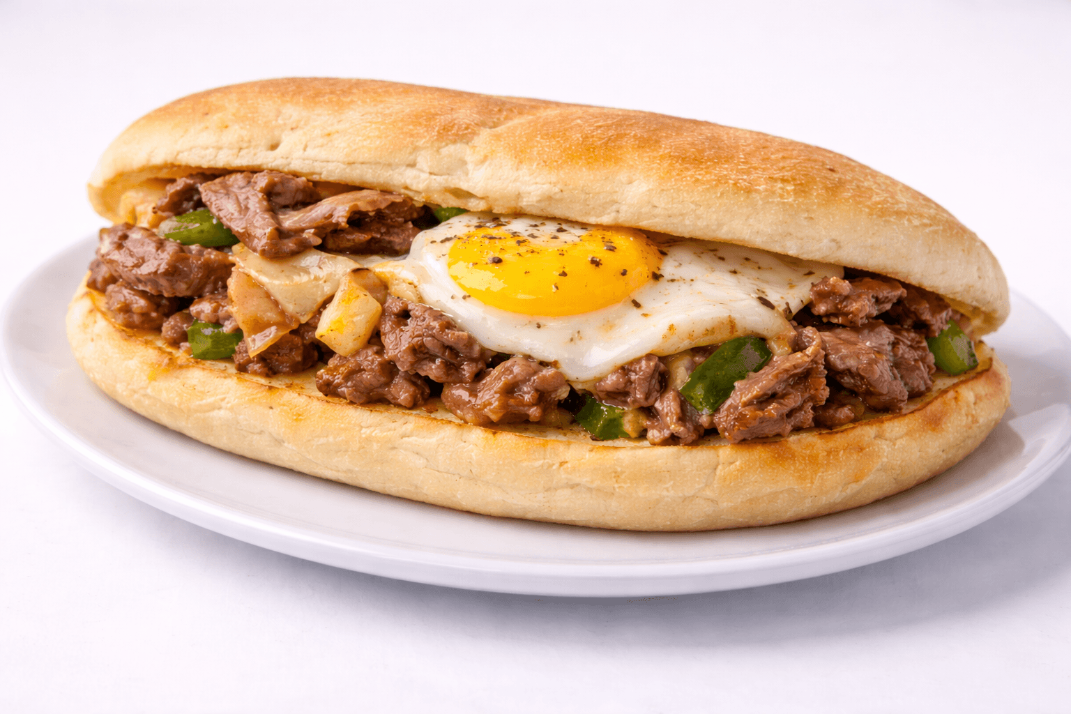 Steak, Egg and Cheese